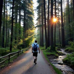 Motivational quote about Morning Walk Benefits